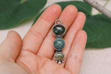 Load image into Gallery viewer, Kaleidoscope Triple Stone Pendants