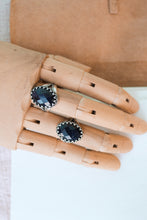 Load image into Gallery viewer, Inner Circle- Blue Goldstone Rings
