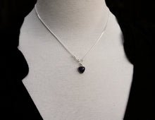 Load image into Gallery viewer, Sidra River- Blue Goldstone Charm Necklaces