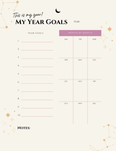 Load image into Gallery viewer, 2025 Planner- Digital Download