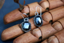Load image into Gallery viewer, Faceted Hematite Dangles
