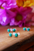 Load image into Gallery viewer, Simple Turquoise Studs