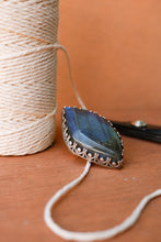 Load image into Gallery viewer, Bandana Slide- Labradorite