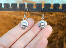 Load image into Gallery viewer, Recycled Silver Lady Bug Charm Necklace and Earring Set
