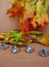 Load image into Gallery viewer, Faceted Tourmalated Quartz Rings