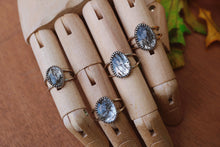 Load image into Gallery viewer, Faceted Tourmalated Quartz Rings