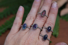 Load image into Gallery viewer, Black Opal Dotted Ring
