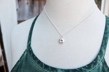 Load image into Gallery viewer, Birth Flower Pebble Charm Necklace