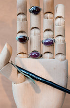 Load image into Gallery viewer, Spring Court Sapphire Rings