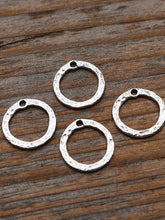 Load image into Gallery viewer, Hammered Orbit Earring Jackets