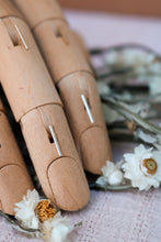 Load image into Gallery viewer, Flare Minimalist Studs