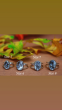 Load image into Gallery viewer, Faceted Tourmalated Quartz Rings