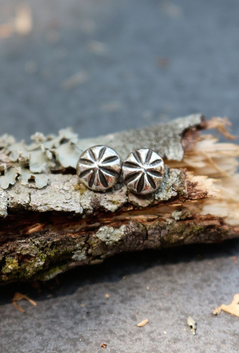 Beam Recycled Silver Studs