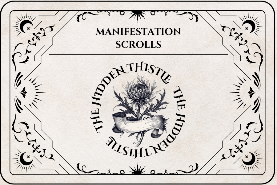 Manifestation Scrolls - Digital Download