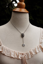 Load image into Gallery viewer, The Court of Dreams- Midnight Quartzite Lariat Necklace
