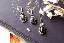 Load image into Gallery viewer, The Bryaxis Pit- Black Star Sapphire Charm Necklace
