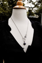Load image into Gallery viewer, Illyrian Blue Goldstone Necklace
