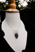 Load image into Gallery viewer, The City of Starlight- Blue Goldstone Tribute Necklace
