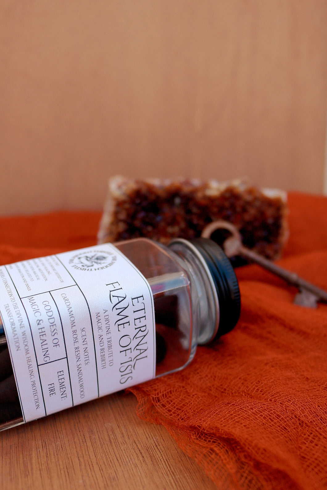 Eternal Flame of Isis- Hand Dipped Incense Cones