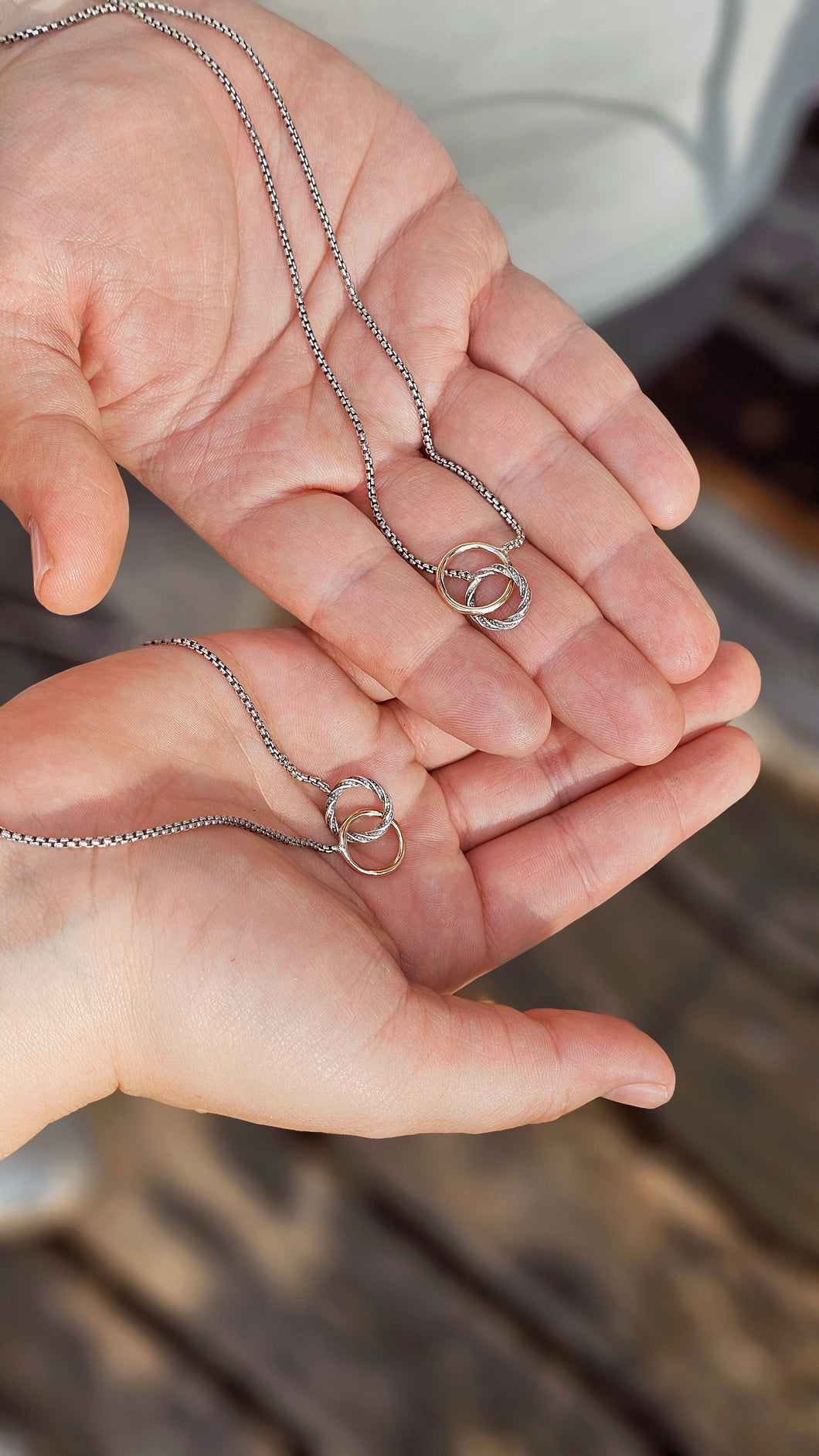 Workshop for Two- Linked in Love Necklaces