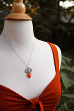 Load image into Gallery viewer, Jack o Lantern- Carnelian Necklace
