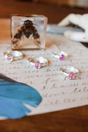 Pink Tourmaline Bands