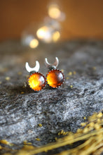 Load image into Gallery viewer, Celestial Amber Studs
