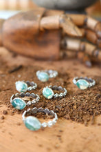 Load image into Gallery viewer, Floral Crown Moss Agate Rings
