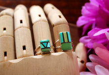 Load image into Gallery viewer, Inlay Turquoise Rings
