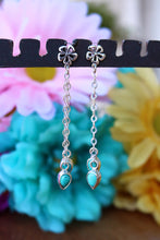 Load image into Gallery viewer, Lazy Daisy Layered Teardrop Dangles
