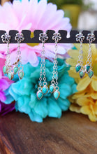 Load image into Gallery viewer, Lazy Daisy Layered Teardrop Dangles
