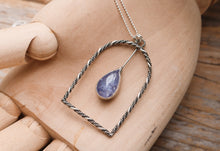 Load image into Gallery viewer, Cry Big, Ugly, Tears- Tanzanite Portal Necklace

