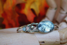 Load image into Gallery viewer, Unravel Tourmalated Quartz + Spider Cuff
