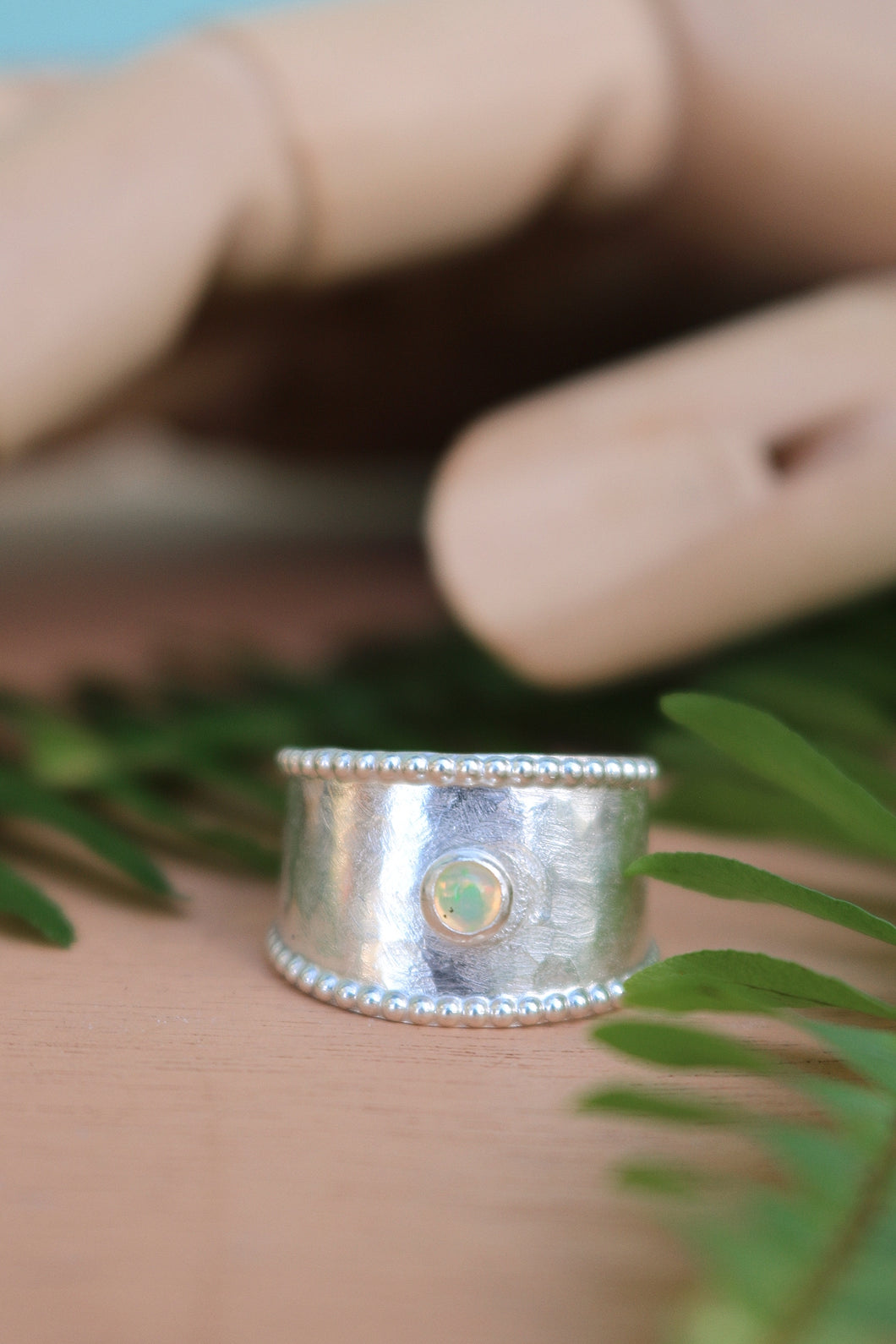 Illuminate- Custom Opal Ring