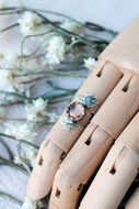 Flourish- Custom Zultanite Ring
