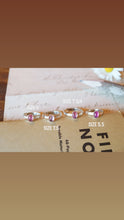 Load image into Gallery viewer, Pink Tourmaline Bands

